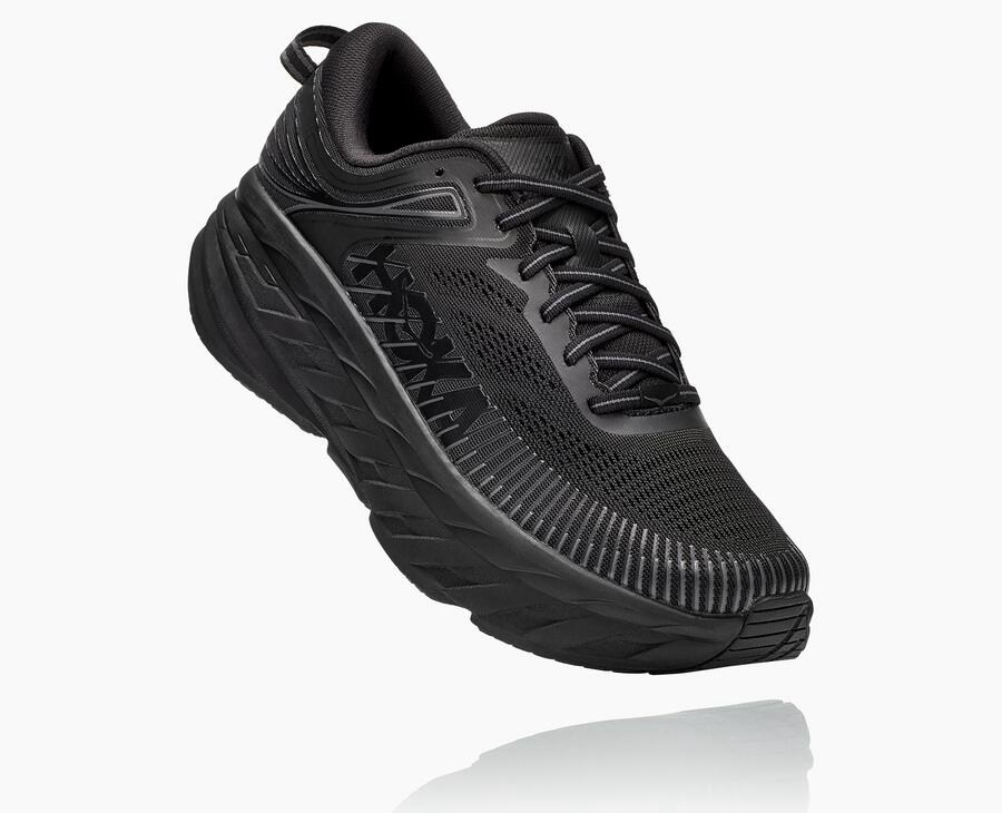 Chaussure Running Hoka One One Bondi 7 Homme - Noir - CSE-987652